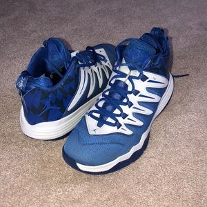 Jordan basketball shoes.